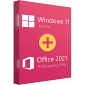 MICROSOFT Windows 11 Home + Office 2021 Pro Plus Dijital Lisans Anahtarı Hemen Teslim - 1