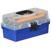 15" Şeffaf Balıkçı Takım Çantası Kod 141/Ş - 1