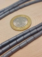 Hematit Taşı Dizi 3.5*8mm (48204) thumbnail 2