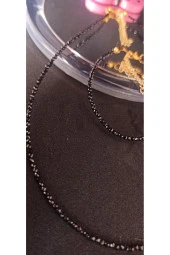 İnci Mode 24k Altın Kaplama Gerçek Spinal Özel Kesim Tasarım Kolye Bileklik Set Takım thumbnail 2