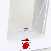 Kudi 4 Yollu Kedi Köpek Kapısı Beyaz 25X20X5,5 thumbnail 2