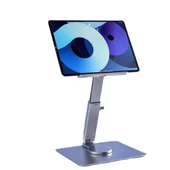 Polham Ultra Sağlam Alüminyum Kaydırmaz Tabanlı Masa Üstü Tablet Standı, Yükseklik ve Açı Ayarlı - 1