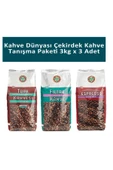 Kahve Dünyası Çekirdek Kahve Tanışma Paketi 1 kg x 3 Adet thumbnail 1