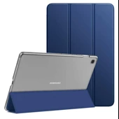 Samsung Galaxy Tab A7 10.4 T500 T505 T507 Kılıf PU Deri Smart Standlı Case - 6