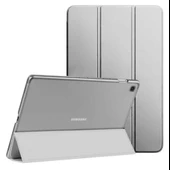 Samsung Galaxy Tab A7 10.4 T500 T505 T507 Kılıf PU Deri Smart Standlı Case - 3