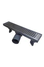 PLS 33 CM KLEPELİ DÖNER GÖVDE PASLANMAZ IZGARA DUŞ KANALI Y.Ç.50 - 1