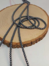 Hematit Taşı Dizi 3.5*3.5mm (48208) thumbnail 3