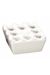 ŞEKİLLİ KARE KÜLLÜK BEYAZ - 1