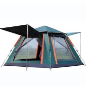Yek Outdoor 4 Kişilik Tam Otomatik Tenteli Kamp Çadırı 240x240x160 - 3