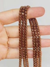 Hematit Taşı Dizi 3.5*3.5mm (48210) thumbnail 1