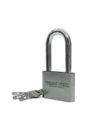 BAY-TEC ÇELİK  ASMA KİLİT  UZUN  70mm - 1