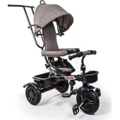 Rival Rv501 Hiper Bike Ebeveyn Kontrollü 3 Tekerli Çocuk Bisikleti Kahverengi - 1