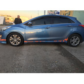hyundai i30 rs yan marşpiyel takımı - 2