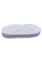 Kiwi Sleeper Uyumlu 50x85x12 Cm Anne Yanı Oval Beşik Yatağı - 3