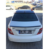 mercedes w204 c180 cam üstü spoiler thumbnail 2