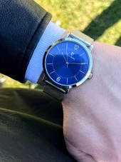 Pierre Cardin Çelik Kordon 30 Mt Suya Dayanıklı Özel Seri Hasır Kordon Erkek Kol Saati PCE800011F104 thumbnail 1