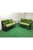 adımshops 2+2Balkon-bahçe-kafe-çay Seti-koltuk Takımı-oturma Grubu-ofis Koltuğu 2+2 - 1
