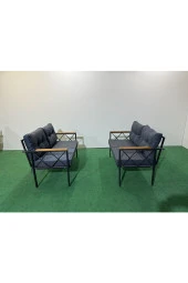 adımshops 2+2Balkon-bahçe-kafe-çay Seti-koltuk Takımı-oturma Grubu-ofis Koltuğu 2+2 - 1