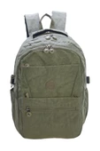 Çok Cepli Hafif Klinkır Kumaş Okul Sırt Çantası Unisex Çanta 43*30 Cm Hafif Su İtici Klinkır Kumaş - 1