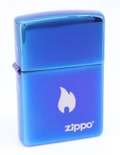 Zippo Flame Dizayn Indigo Çakmak - 1