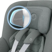 Maxi-Cosi Mica 360 Pro I-Size SlideTech Kızaklı İsofix'li Dönebilir Yatabilir 0-18 Kg Bebek Oto Koltuğu Authentic Grey - 7