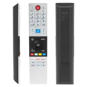 Toshiba CT-8528 KK9872-18819 KK9872-1881 24W3863DB Netflıx-Youtube LCD LED Tv Kumandası - 1