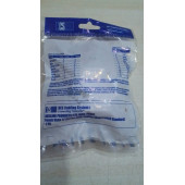 Fransız Tipi priz HCS  W00-30301 1-1 priz, yaylı toz kapaklı ve şeffaf etiket muhafazalı. - 2