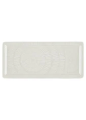 The Mia Noon Dikdörtgen Servis Krem 35x16 cm - 1