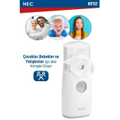 Nec Taşınabilir Mini Mesh Nebulizatör Şarjlı Sessiz Hafif Hava Makinesi - 1
