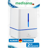 medisana 3.6 Litre Otomatik Kapanma Buhar Makinesi Hava Nemlendirme Cihazı - 1