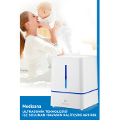medisana 3.6 Litre Otomatik Kapanma Buhar Makinesi Hava Nemlendirme Cihazı - 7