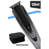 GOLDMASTER Drive Islak Kuru Ipx7 Su Geçirmez Yıkanabilir 12 In 1 Standlı Erkek Bakım Seti thumbnail 4