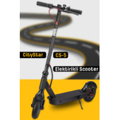 CityStar Yeni Nesil Güçlü Fırçasız Motor Elektrikli Scooter - 5