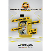 Wöbermann Motorsiklet ve ATV Antifrizi Sarı 4 Mevsim Organik G13 -52°C +128°C 1 Lt. - 3
