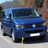 VW Transporter T6 2010-2015 Ön Tampon Sağ Sis Farı Kapağı 7E5807490A thumbnail 1