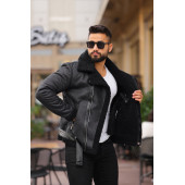 KÜRK LAMİNELİ KRUVAZE DERİ MONT - 1