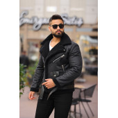 KÜRK LAMİNELİ KRUVAZE DERİ MONT - 5