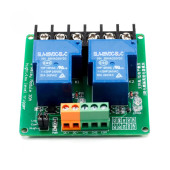 5V 2 Kanal 220V 30A Röle Modül Yüksek Akım Güç Kontrol Anahtarı Opto İzolasyon Düşük/Yüksek Tetik - 4