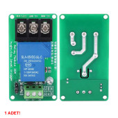5V 1 Kanal 220V 30A Röle Modül Yüksek Akım Güç Kontrol Anahtarı Opto İzolasyon Düşük/Yüksek Tetik - 2