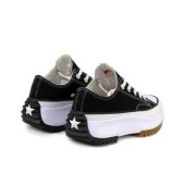 Converse Run Star Hike Platform Kısa Unisex Siyah Sneaker Spor Ayakkabı 168816C - 4