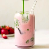 Mim and More Strawberry Matcha Çilekli Matcha 50 gr thumbnail 3