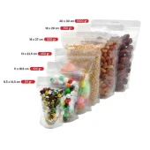 Şeffaf Doypack 8,5x14,5 cm - 100 Adet thumbnail 2