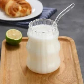 6'lı Şeffaf Cam Pipet, Termosilikat,  Hijyenik, Sağlıklı Cam Pipet - 4