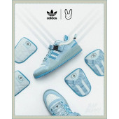 Adidas Forum Low Bad Bunny Tint Blue - 4
