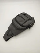 Küçük Boy Sade Model Erkek El ve Göğüs Çantası Siyah Renk thumbnail 9