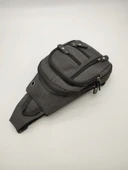 Küçük Boy Sade Model Erkek El ve Göğüs Çantası Siyah Renk thumbnail 12