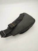 Küçük Boy Sade Model Erkek El ve Göğüs Çantası Siyah Renk thumbnail 10