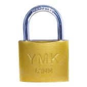 Ymk Eko Sarı Boyalı Kısa Kancalı Asma Kilit 32MM - 1