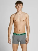 Jack Jones Ian Solıd 3 Lü Paket Erkek Boxer 12198233 thumbnail 2