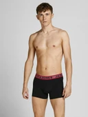 Jack Jones Ian Solıd 3 Lü Paket Erkek Boxer 12198233 thumbnail 4